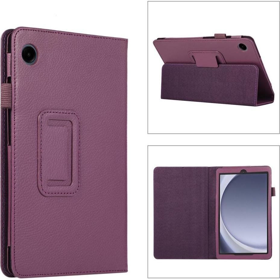 Thumbnail - Cover-Discount Galaxy Tab A9 - Bi-fold Stand Etui violett (Galaxy Tab A9), Tablet Hülle, Violett