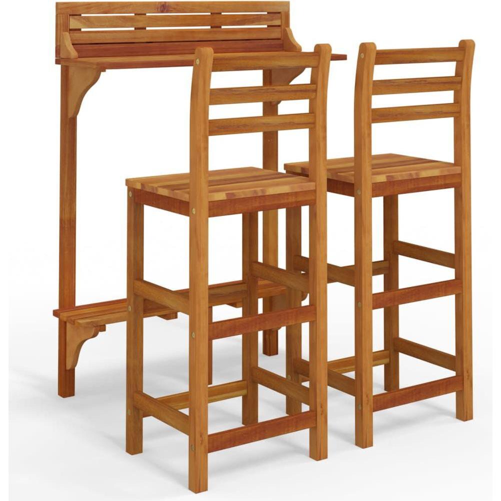 VidaXL, Gartentisch + Balkontisch, Ona (42 cm)