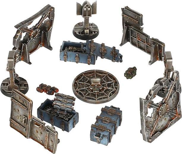 Image du produit Games Workshop Necromunda : Cluster de la pile de données Hive (Matières plastiques)