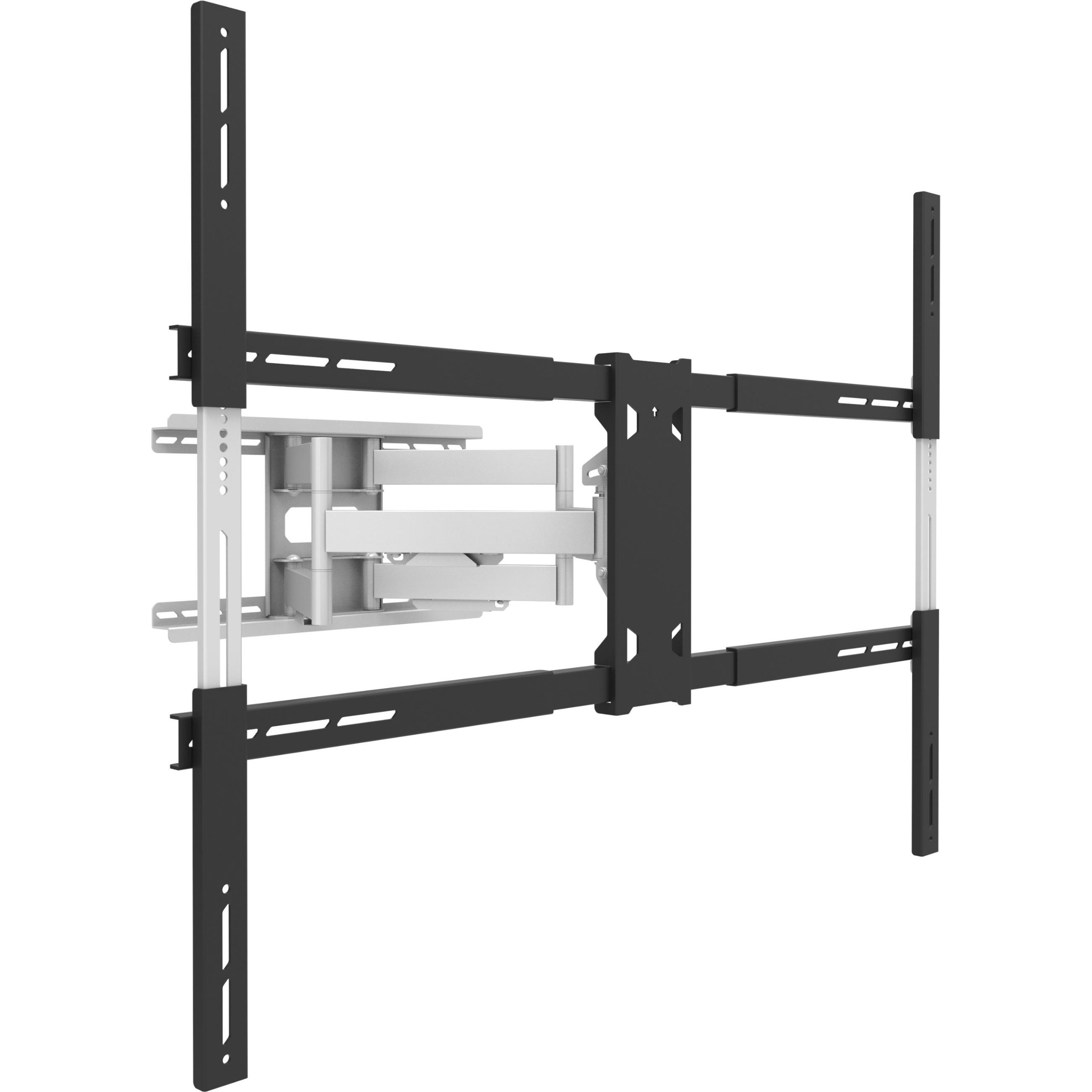 Multibrackets TV Ständer Extension Kit, -110", schwarz (Wand, 110", 125 kg), TV Wandhalterung, Schwarz
