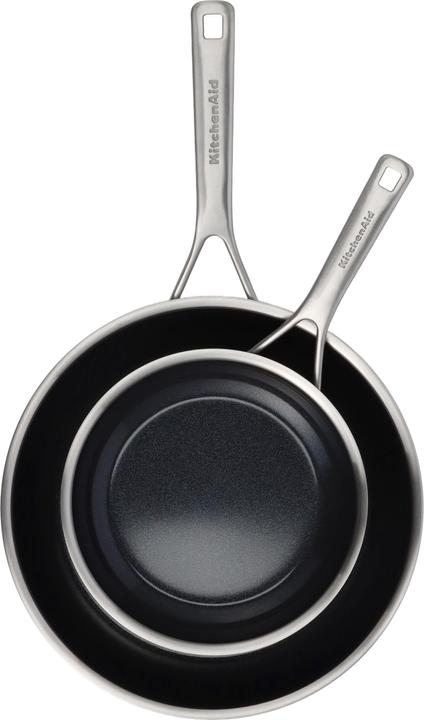 Actual product image KitchenAid Multi-Ply - 2-teilig (Saucepan, Stainless steel)
