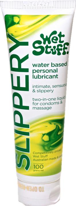Wet Stuff Slippery" 2in1 - 100g sensual and long-lasting lubricant and massage gel (100 ml)
