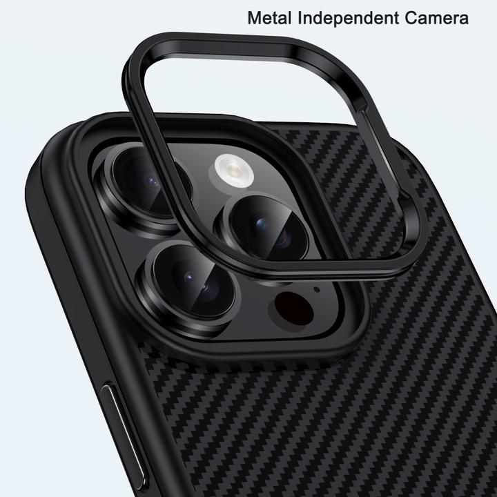 Actual product image iPaky Carbon fibre case (Apple iPhone 16 Pro)