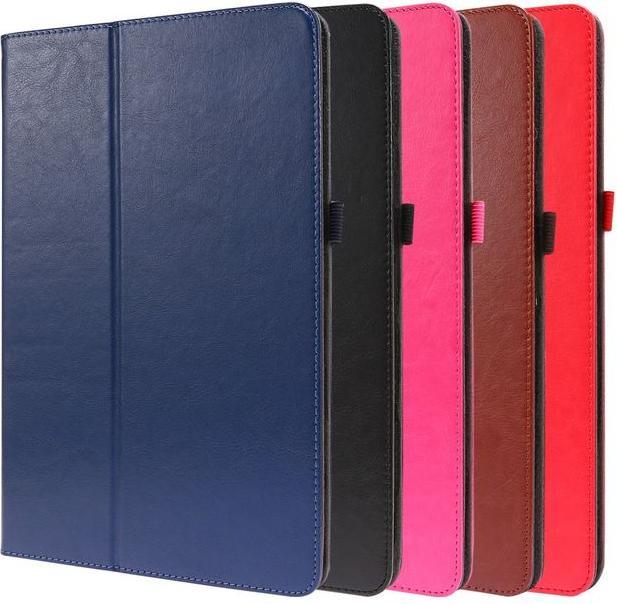 Produktbild MU Classic Zweifach faltbare Crazy Horse Leder Case Hülle (Galaxy Tab S7+)