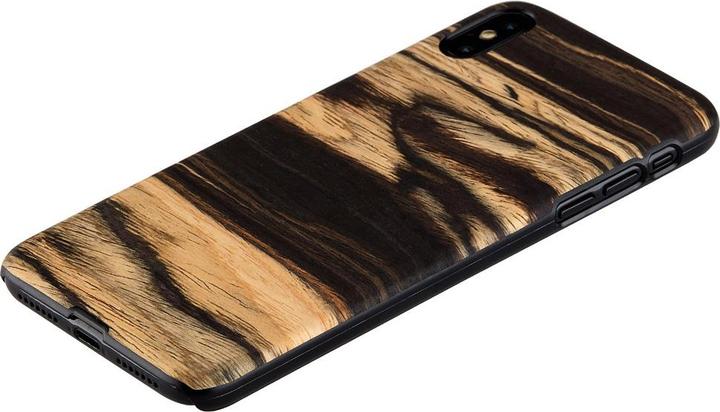 Produktbild Man&Wood SmartPhone case iPhone XS Max white ebony black (Apple iPhone XS Max)