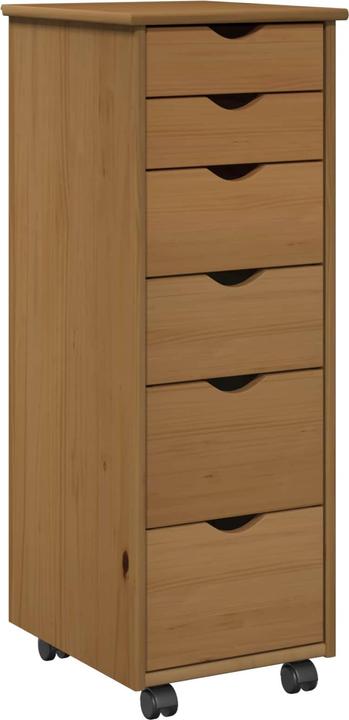 Produktbild vidaXL Rollschrank (34 x 39 x 93.50 cm)
