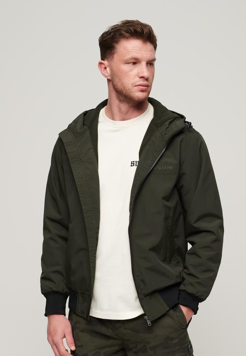 Actual product image Superdry Surplus Nylon Hooded Bomber (L)