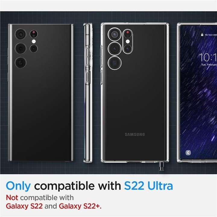 Productafbeelding Spigen Vloeibaar kristal (Samsung Galaxy S22 Ultra (5G))