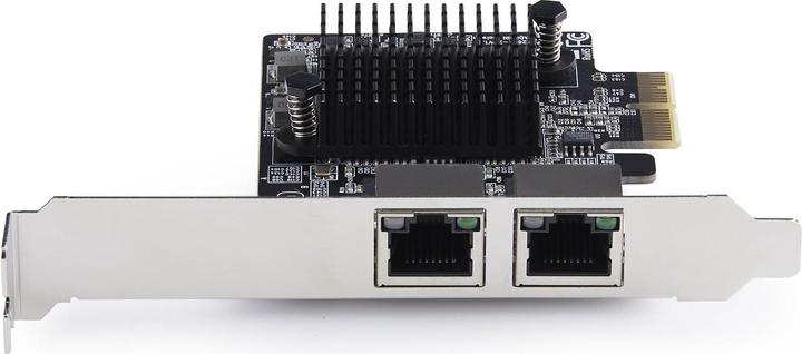 Produktbild StarTech .com PR25GR-NETWORK-CARD, Interne, Avec fil, PCI Express, Ethernet, 5000 Mbit/s, Noir (Mini PCI Express)