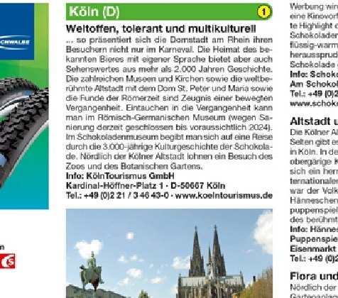 Actual product image Rhine Cycle Route 5 Cologne - Rotterdam Cycling Map 1 : 50 000