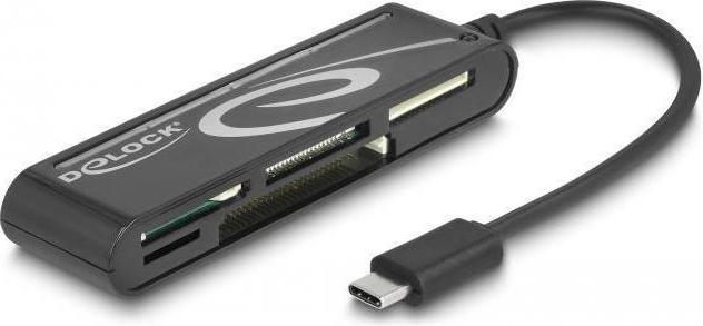 Image du produit Delock USB 2.0 USB Type-C 5 slots, noir (USB-C)