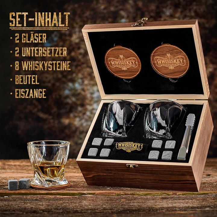 Produktbild Whisiskey Whisky Gläser Set (3.10 dl, 1 x, Whiskygläser)