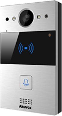 Image du produit Akuvox Kit TFE vidéo R20A-2 On-Wall, one button, card reader, 2-wire (Filaire)