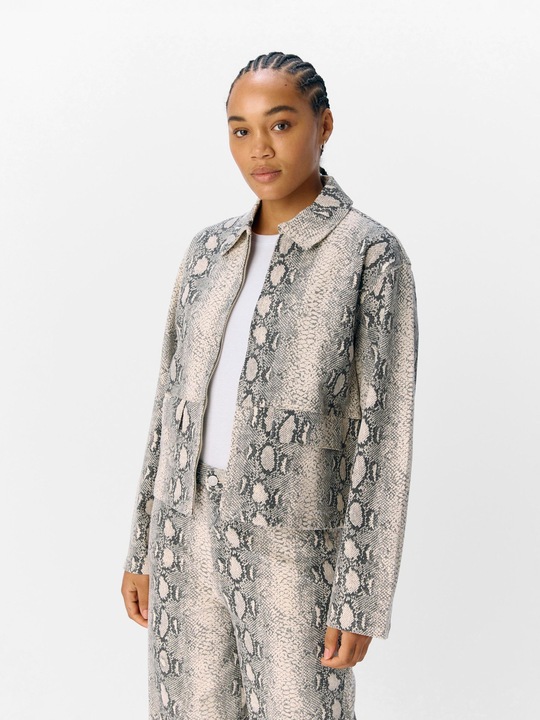Produktbild Object Schlangenprint Jacke (S)