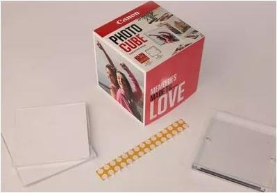 Actual product image Canon Photo Cube Creative Paper 5x5 green (13 x 13 cm, 40 x)