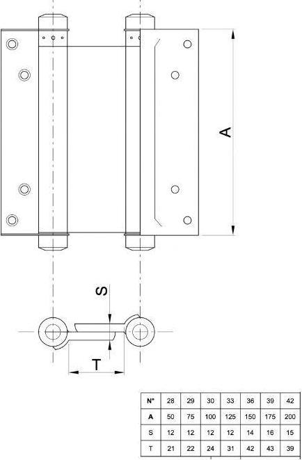 Produktbild Ibfm DOOR HINGE. BRASS PL. 29/75