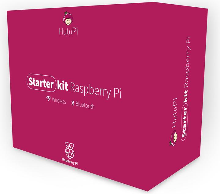 Produktbild HutoPi Raspberry Pi 4 4GB Starter Kit