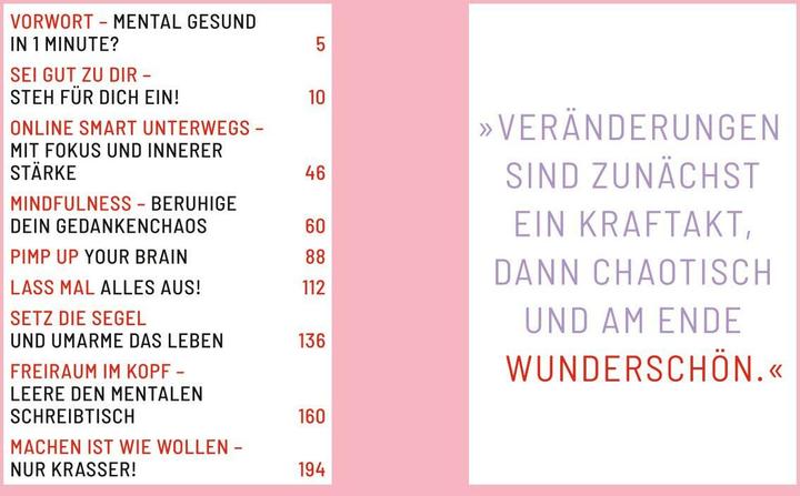 Produktbild Die 1-Minuten-Strategie gegen mentale Erschöpfung (Deutsch, Cordula Nussbaum, 2025)