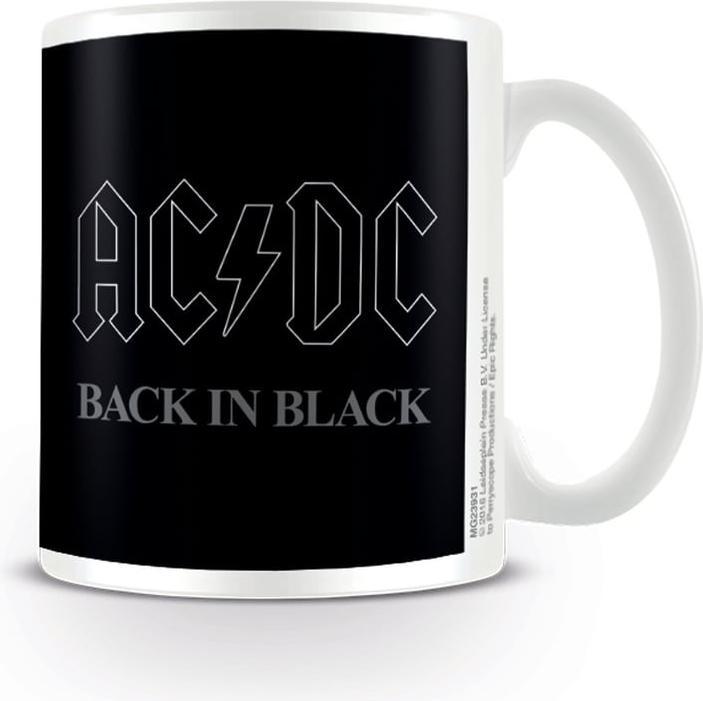Produktbild Pyramid AC/DC mug Black in Black (325 ml)