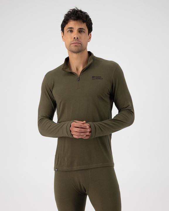 Immagine prodotto Mons Royale Cascade Merino Flex 200 1/4 Zip L/S (S)