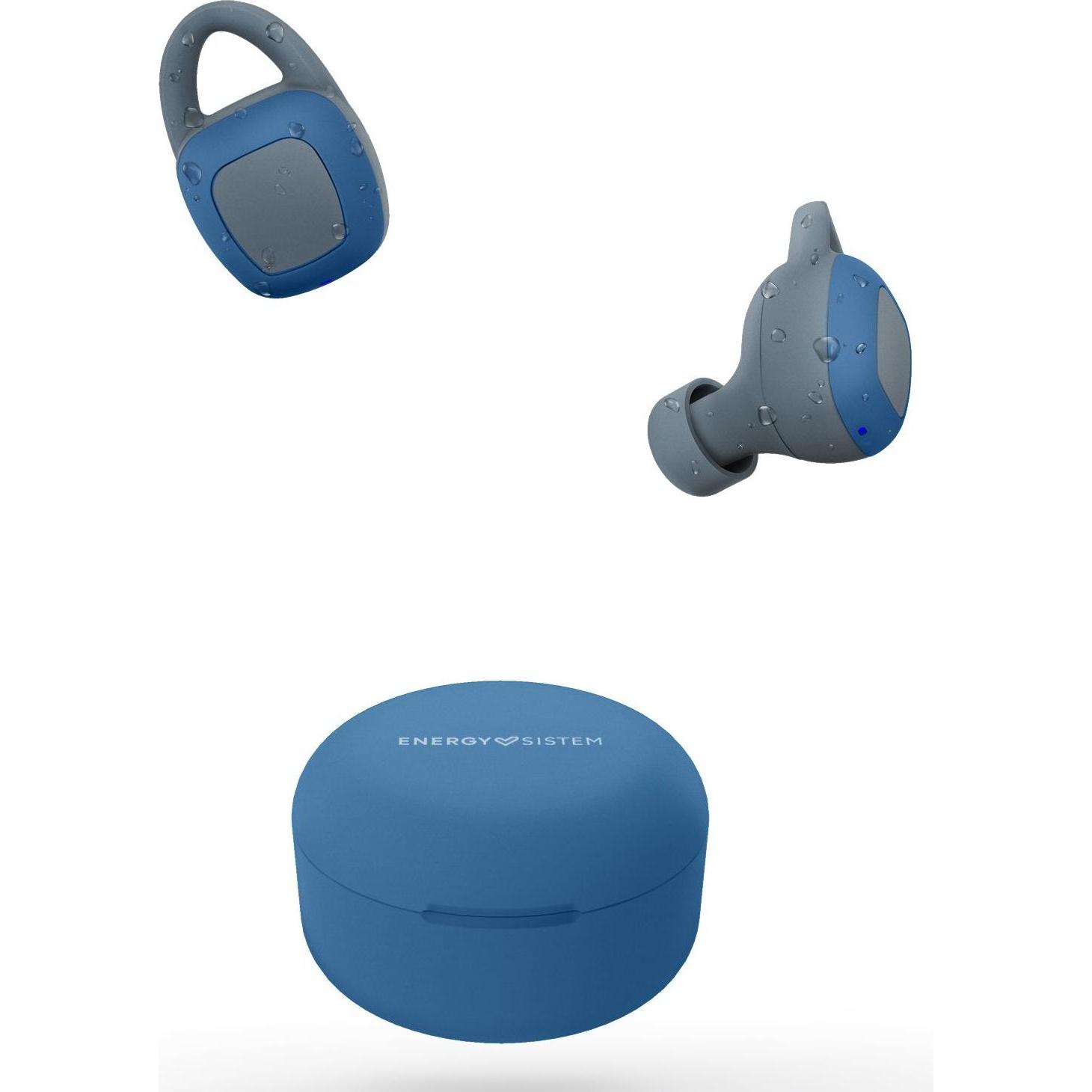 Energy Sistem Sport 6 draadloze koptelefoon Draadloze In Ear Bluetooth Grijs (5 h, Draadloze), Koptelefoon, Grijs