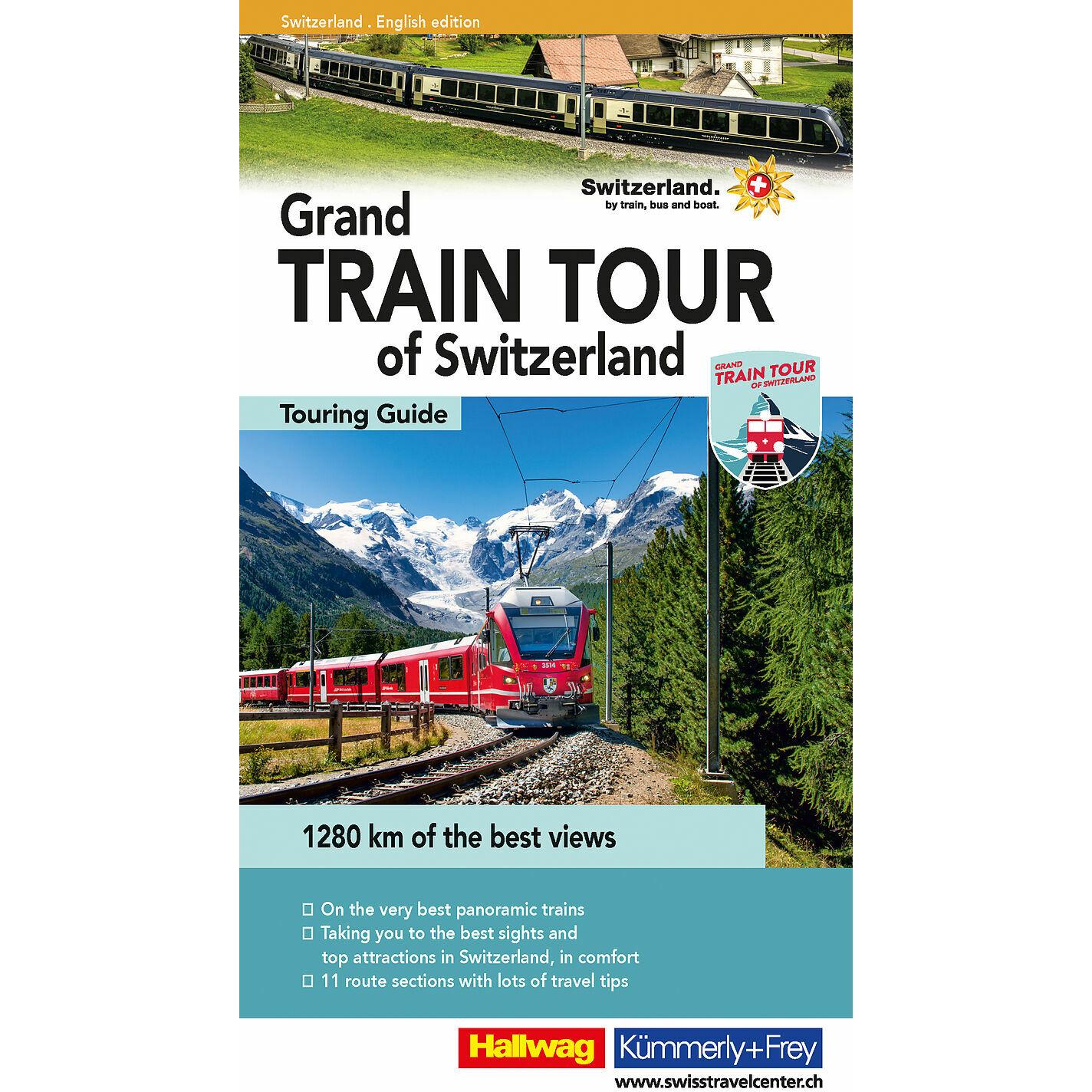 Thumbnail - Grand Train Tour of Switzerland / englische Ausgabe, Ratgeber von Roland Baumgartner, Hallwag Kümmerly+Frey AG