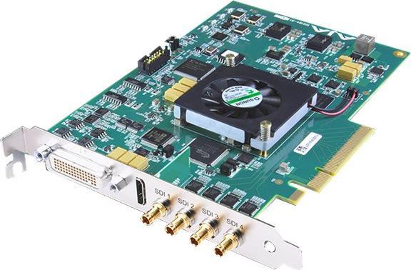 Image du produit AJA KONA 4 - PCIe - BNC,HDMI - Actif - 1 ventilateur - 22 W - 0 - 40 °C (Accessoires réseau)