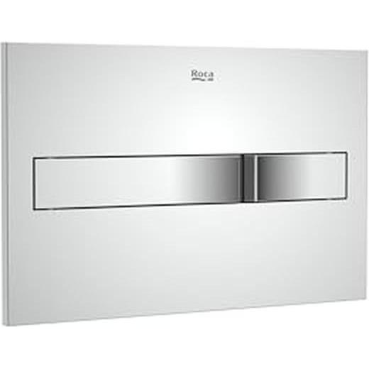 ROCA Piastra di scarico A890196001 DUPLO ONE BUTTON DOUBLE CHROME // DLP.RO.PRZ-DUPLO-ONE-CHROME