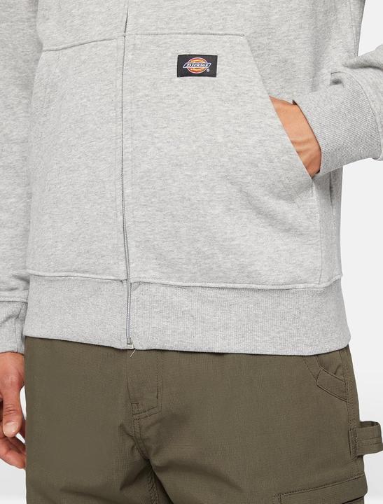 Immagine prodotto Dickies Felpa Con Cappuccio In Pile A Zip Intera Di Peso Medio Regular Heather (L)