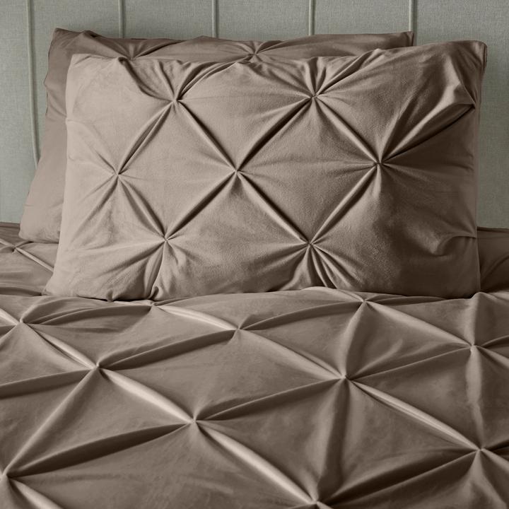 Actual product image Sleeptime Pintuck velvet duvet cover (Duvet cover, 140 x 220 cm)