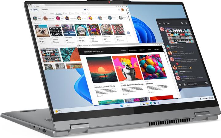 Actual product image Lenovo IdeaPad 5 2-in-1 (16", 1000 GB, 16 GB, DE, AMD Ryzen 7 8845HS)