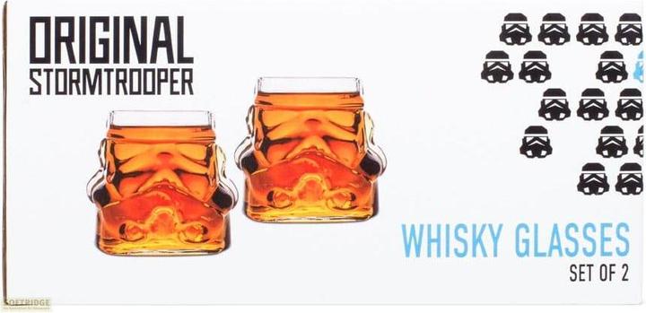 Immagine prodotto Thumbs Up Confezione originale Stormtrooper 2 verre à whisky (3 dl, 2 x, Bicchiere da whisky)