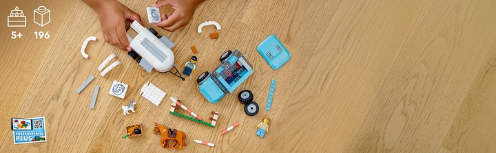 Produktbild LEGO SUV mit Pferdeanhänger (60327, LEGO City)
