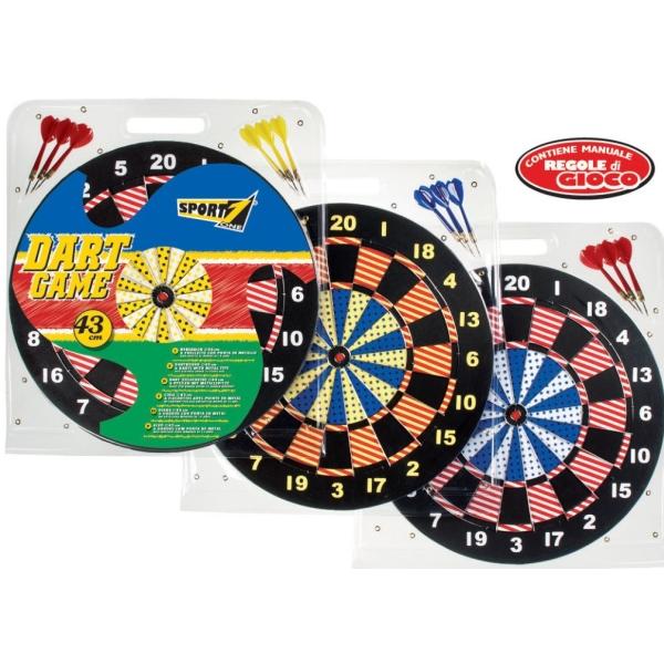 Power Play 704700016 - SPORT-ONE - BERSAGLIO SPORT 43 cm con 6 dardi da 15 gr.