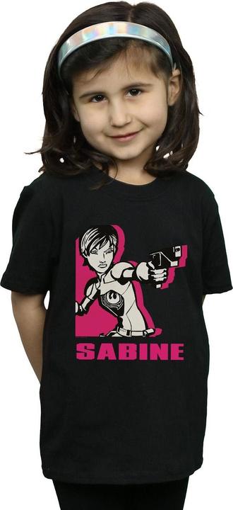 Image du produit Star Wars - T-shirt REBELS SABINE - Fille (116)