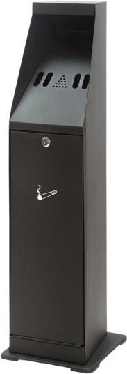 kaiserkraft Pedestal ashtray, free standing