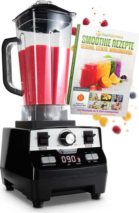 Image du produit Nutrilovers Hochleistungsmixer mit digitalem Timer (2000 W)
