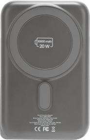 Actual product image Newell Powerbank MS-10000 MagSafe 10000 mAh PD 20 W - grey (10000 mAh, 20 W, 37 Wh)