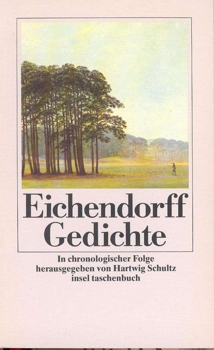 Produktbild Gedichte (Deutsch, Joseph von Eichendorff, 1988)