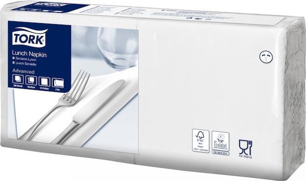Actual product image Tork Lunchservietten (200 pcs., 33 x 33 cm)
