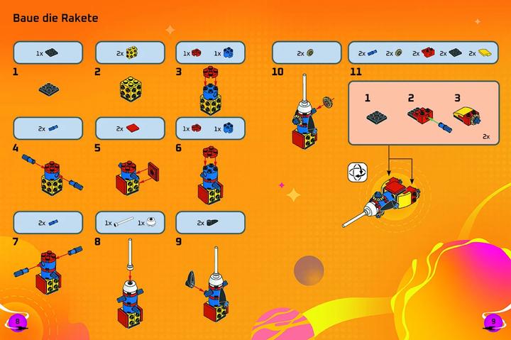 Actual product image LEGO® - Bauen und Spielen - Raketen (German, 2024)