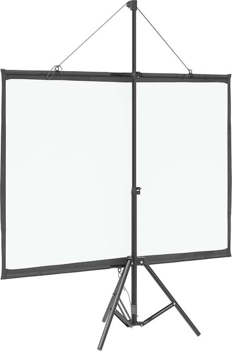 Actual product image vidaXL Projector screen with tripod 60 inch 4:3 projection screen Screen (60", 4:3)