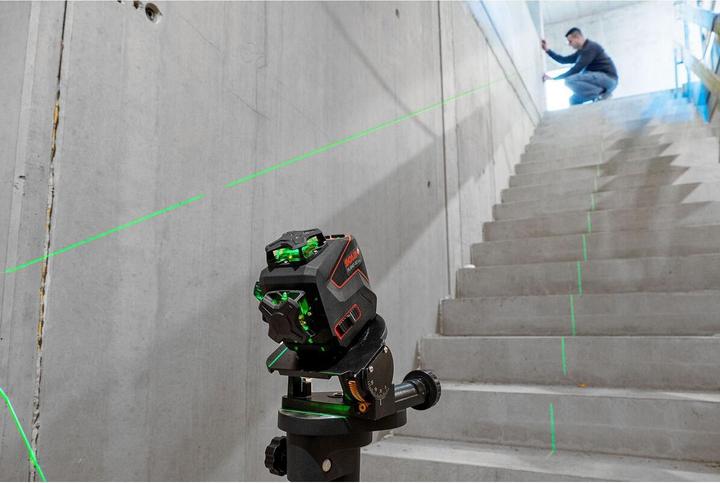 Produktbild Sola Linienlaser PLANO 3D green Professional 71017201 Koffer Profiset 360° Akku