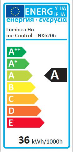 Produktbild Luminea WLAN-LED-Deckenleuchte für Amazon Alexa & Google Assistant