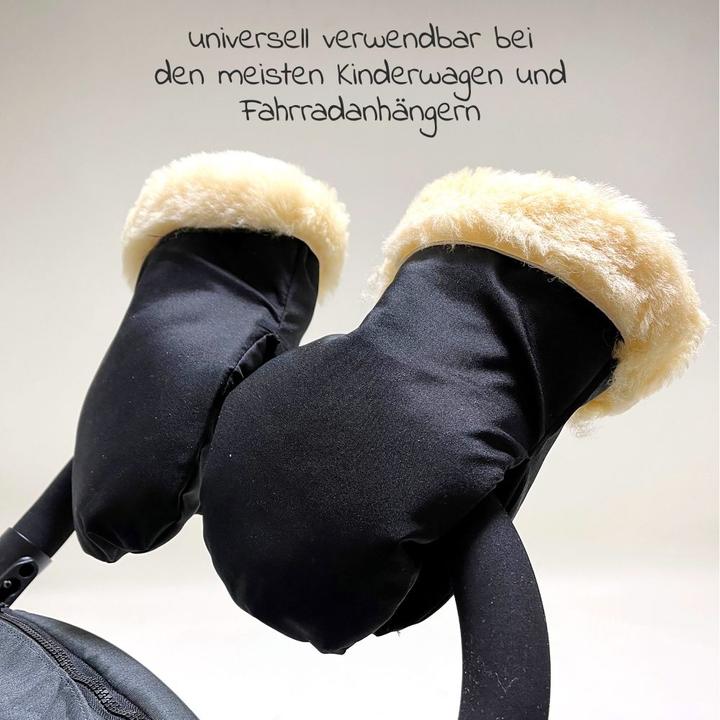 Image du produit Kaiser Gants de poussette Mitt avec fourrure d'agneau