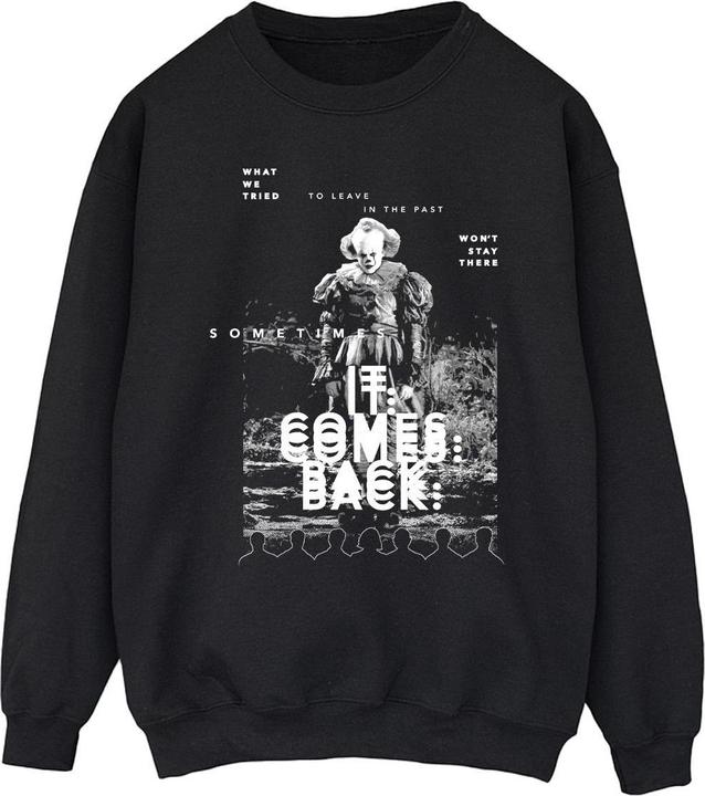 Immagine prodotto Universal Textiles Felpa Pennywise Poster Offuscato Uomo (S)