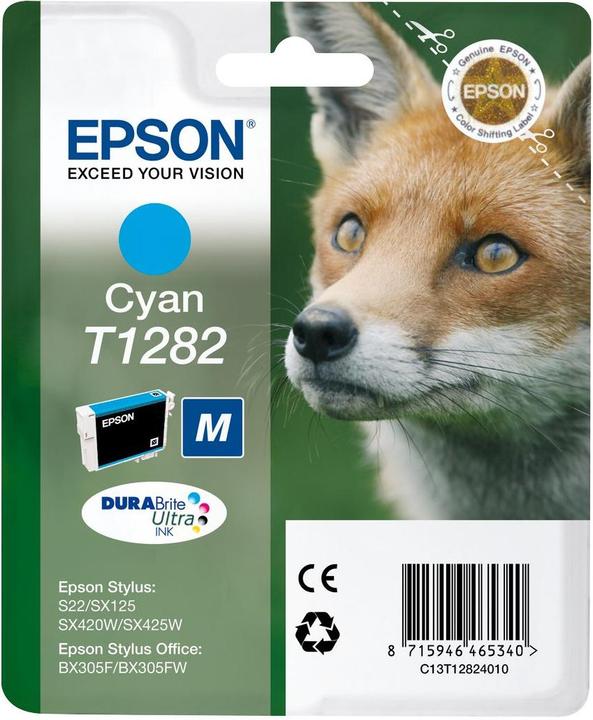 Actual product image Epson T1282 DuraBrite Ultra (C)
