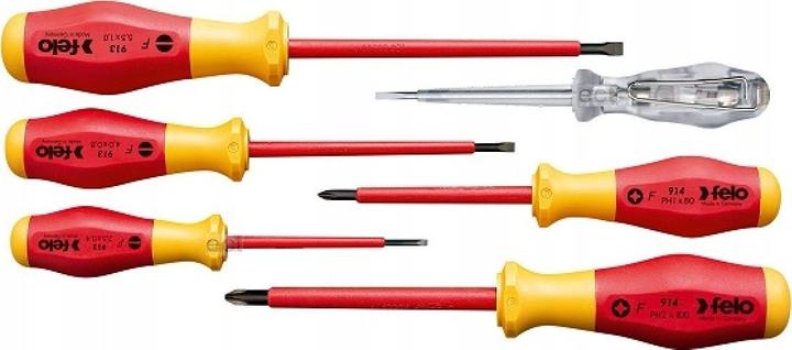 Produktbild Felo Schraubendrehersatz mit 2K-Griff, 6-teilig