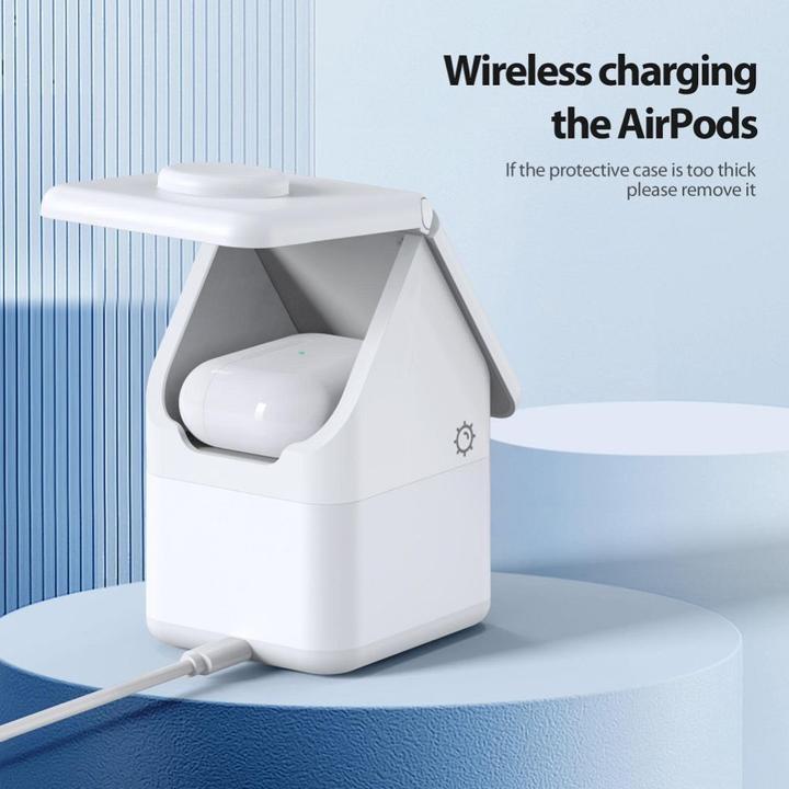 Produktbild Duzzona W20 4 in 1 MagSafe Wireless Ladegerät (Universal, Vivo, Samsung, Huawei)