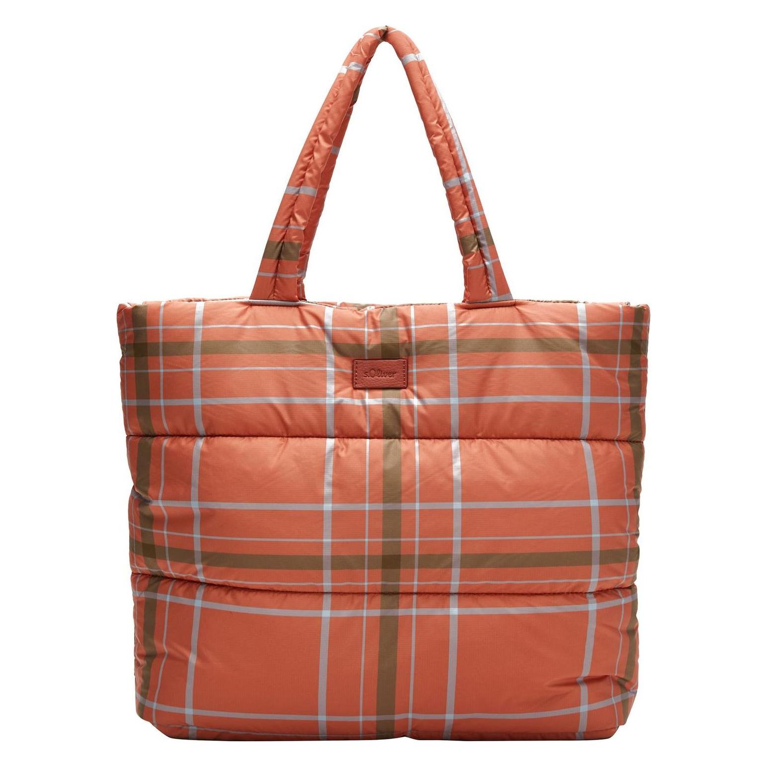 S.Oliver, Damen, Tasche, Shopper, Orange